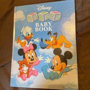 90s Disney babies vintage baby book